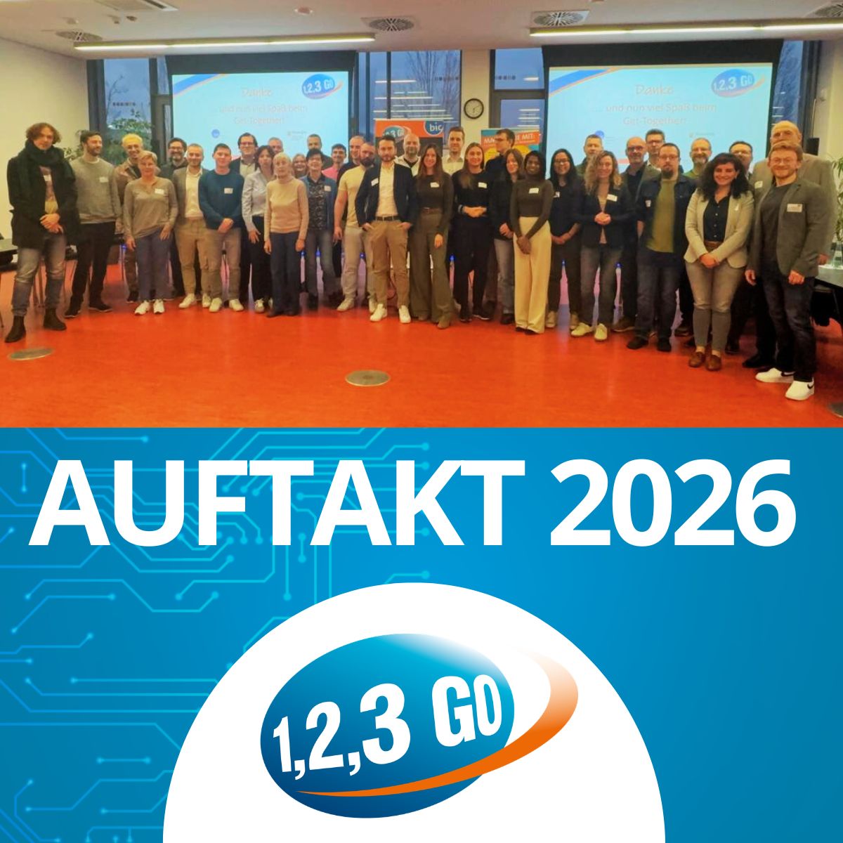 Startschuss für erfolgreiche Gründungen – Die 17. Runde von 1,2,3 GO® ist angelaufen