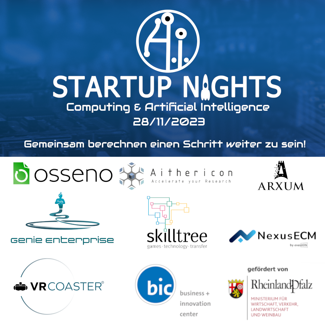 Startups Nights – Computing & Artificial Intelligence